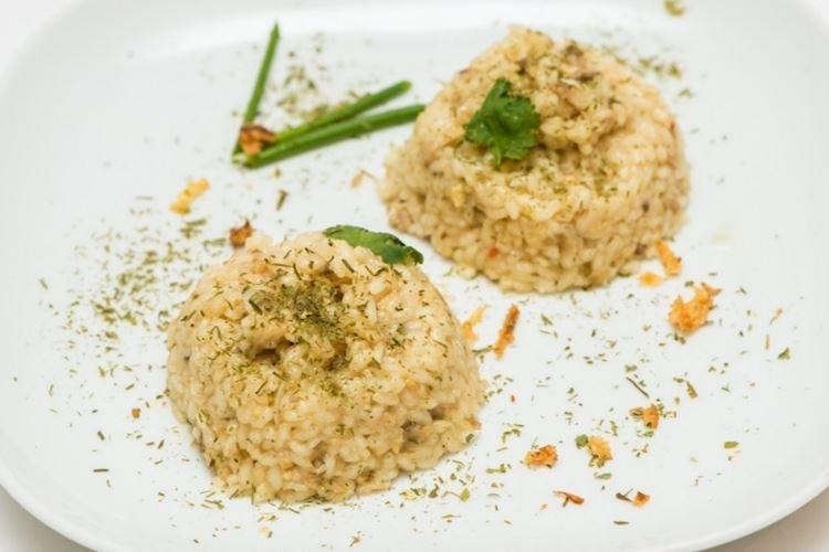 Ризотто с грибами - Рецепты ризотто, как приготовить