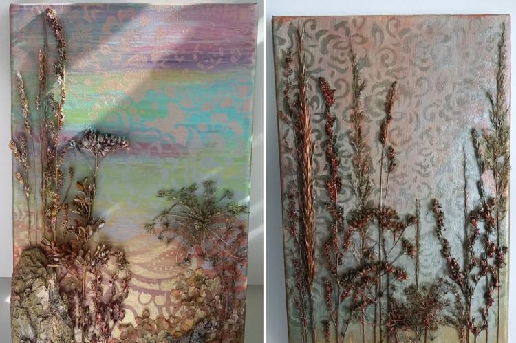 Панно из сухоцвета - Рукоделие для дома