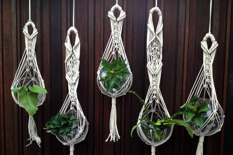 Кашпо в технике макраме - Рукоделие для дома