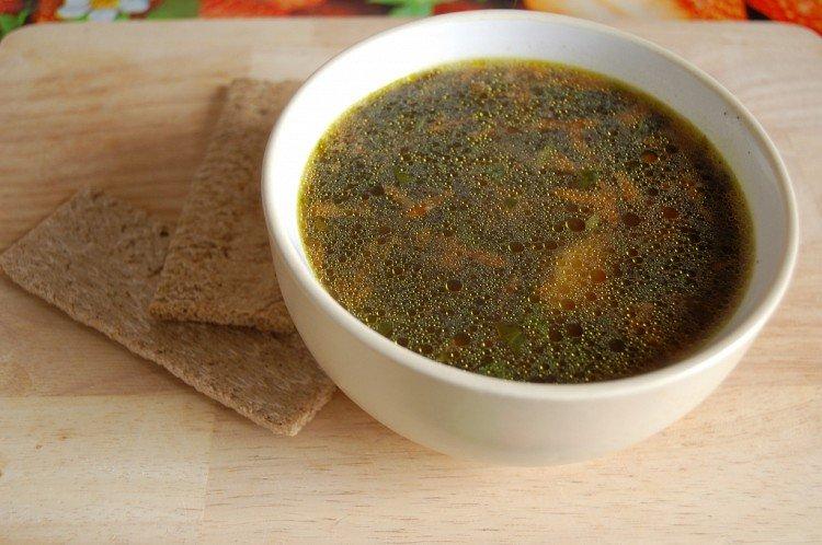 Рыбный суп с морской капустой - Рыбный суп из консервов рецепты