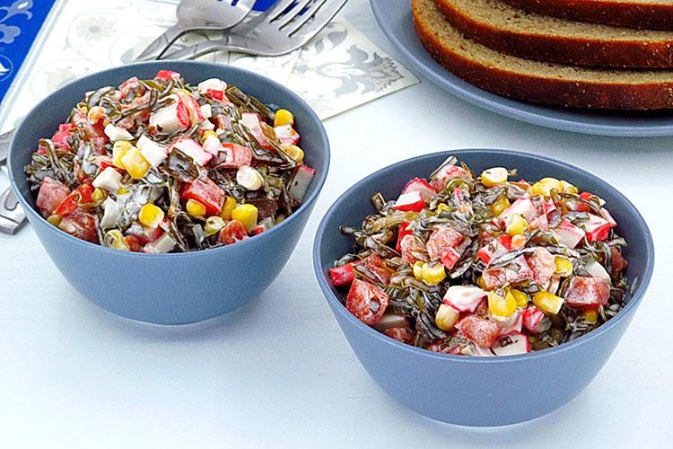 15 простых и очень вкусных салатов из морской капусты