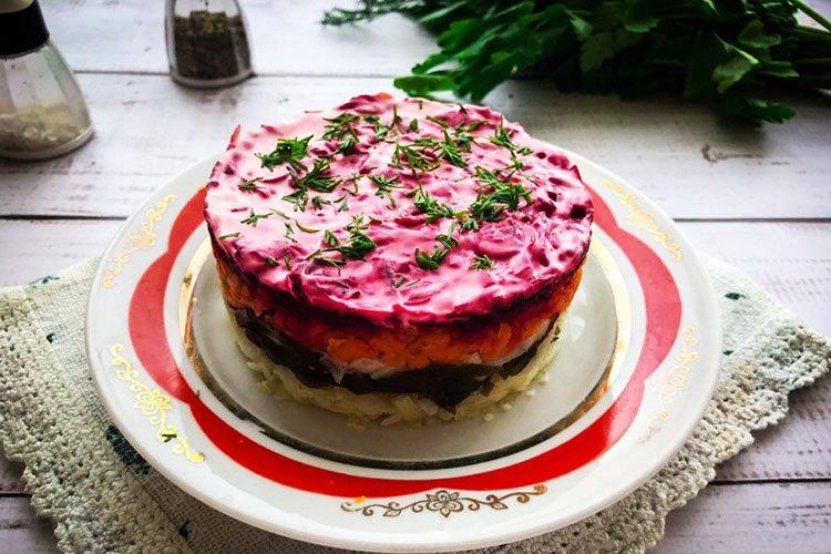 Салат из овощей и морской капусты - рецепты