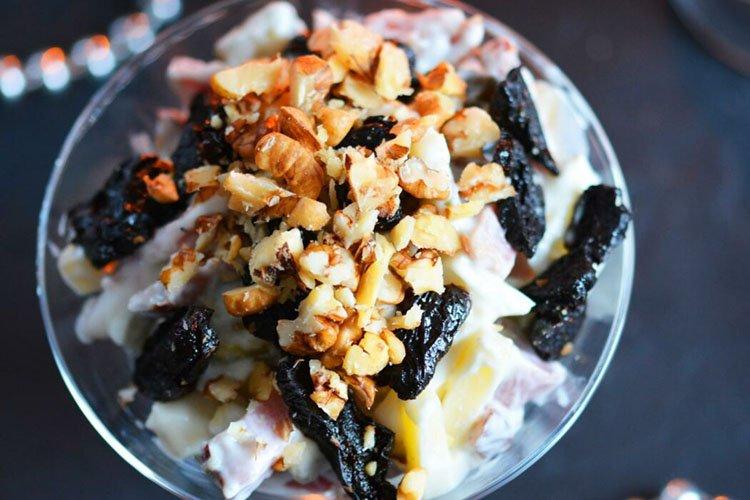 Салат с рисом и черносливом - рецепты