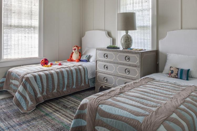 Серый цвет в интерьере детской комнаты