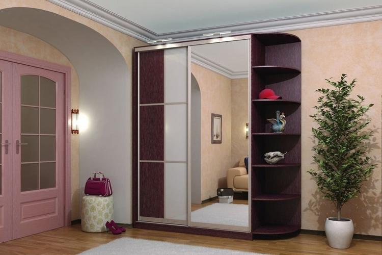 Шкаф-купе в прихожую - модели и фото