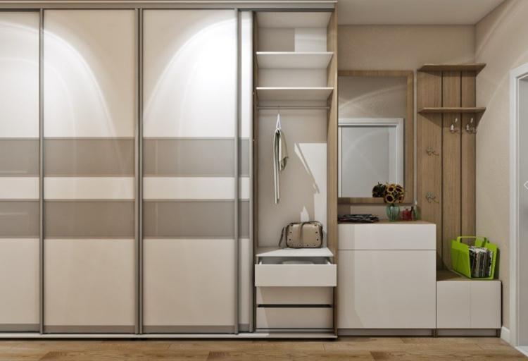 Шкаф-купе в прихожую - модели и фото