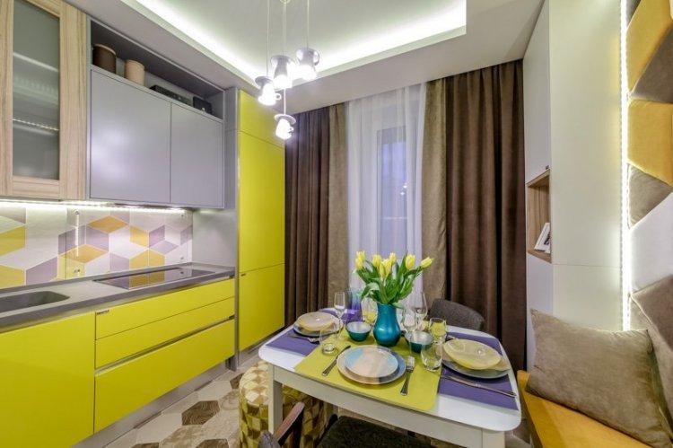 Шторы для кухни - фото и идеи