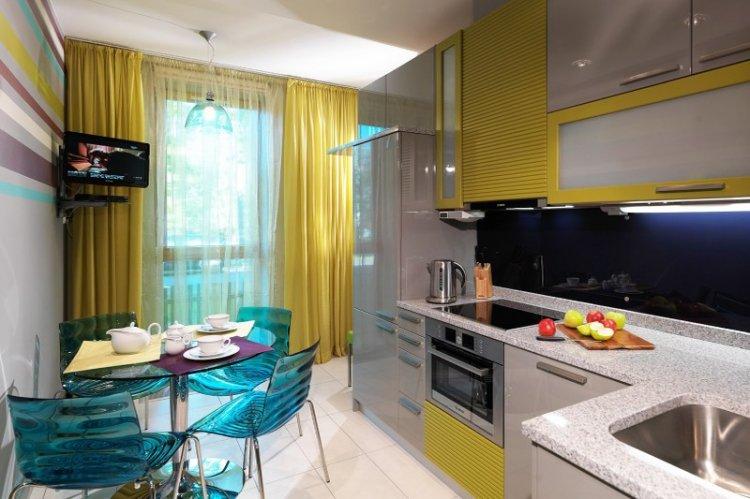 Шторы для кухни - фото и идеи