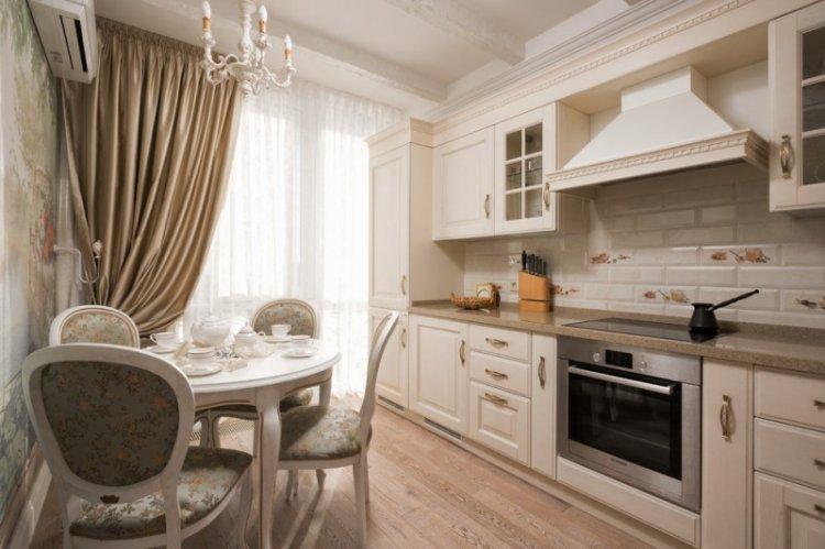 Шторы для кухни - фото и идеи