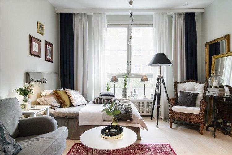 Шторы для спальни - фото и идеи