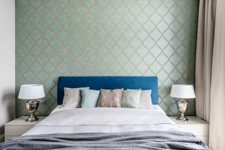 Шторы в спальню в современном стиле (70 фото)