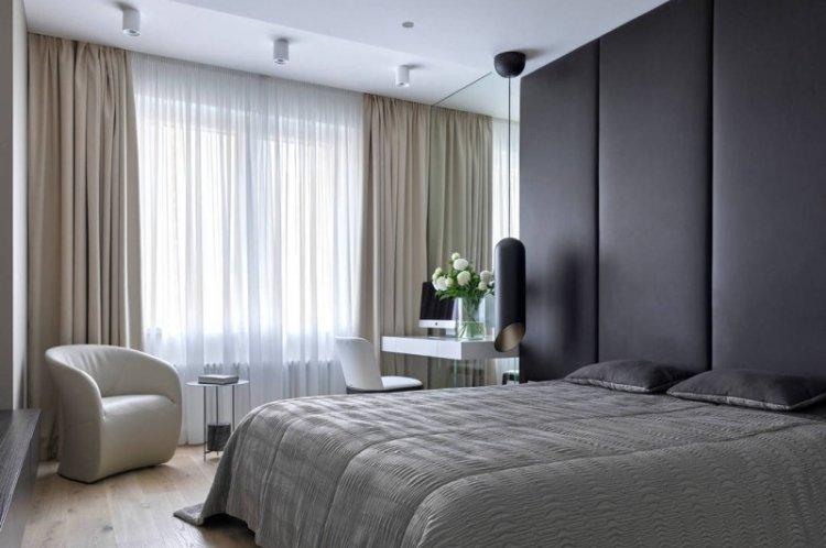 Портьеры - Шторы в спальню в современном стиле