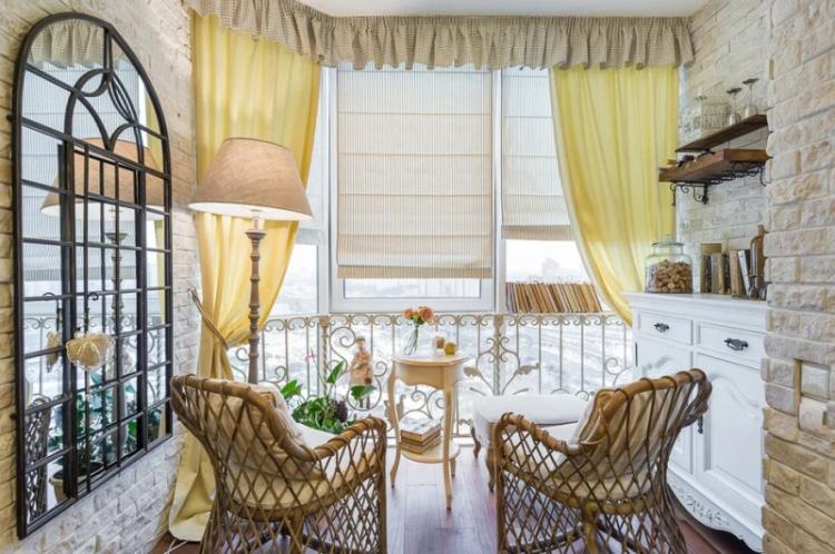 Шторы в стиле прованс: виды, идеи дизайна (100 фото)