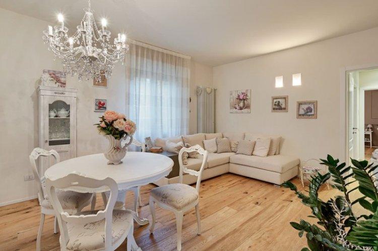 Шторы в стиле прованс в гостиной, зале - дизайн фото