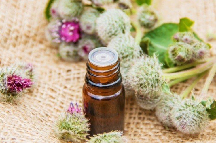 Скраб для кожи головы с репейным маслом для роста волос в домашних условиях