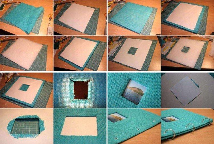 Альбом на кольцах - скрапбукинг для начинающих