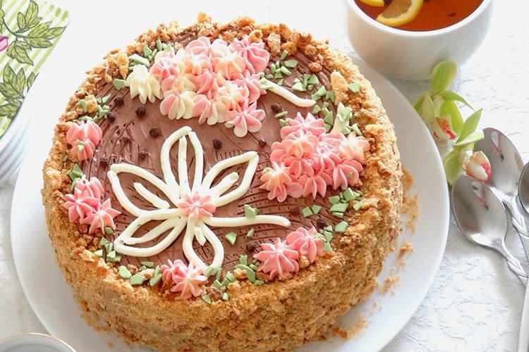 Торт «Яблонька» - рецепт по советскому ГОСТу