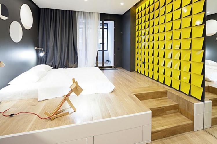 Современный дизайн квартиры 85 м2, Киев