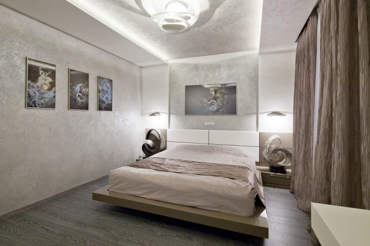 Спальня «Теплота минимализма» - дизайн интерьера