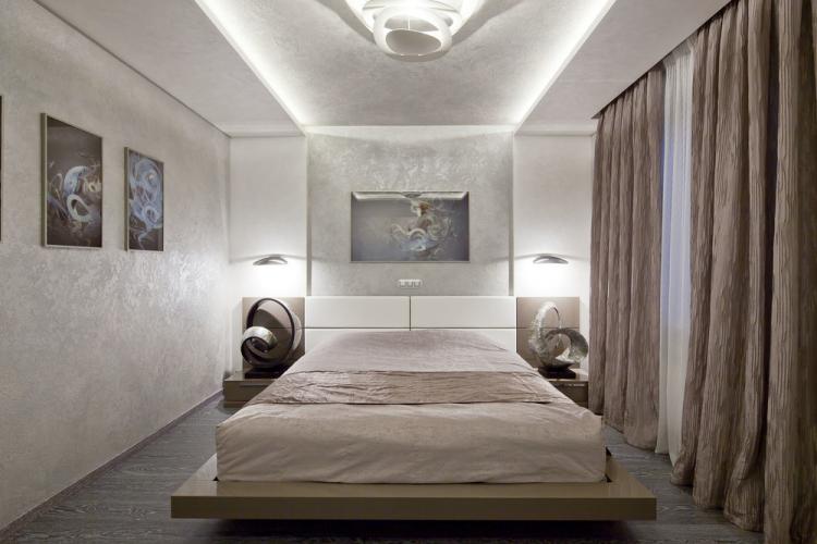 Спальня «Теплота минимализма» - дизайн интерьера