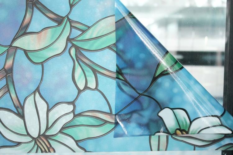 Оклеивание пленкой - Стеклянные перегородки в квартире