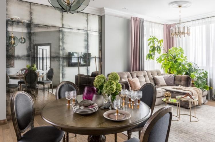 Цветовые решения - Стиль неоклассика в интерьере