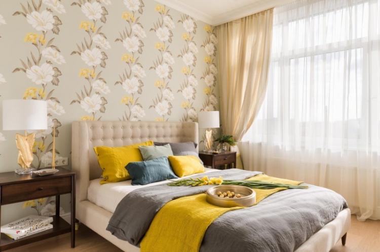 Спальня в стиле неоклассика - дизайн интерьера фото