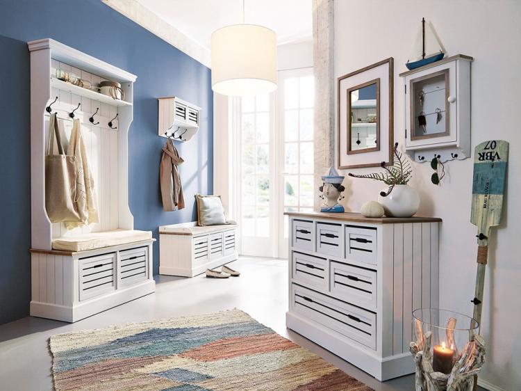 Прованс в интерьере прихожей