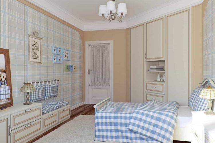 Прованс в интерьере детской комнаты