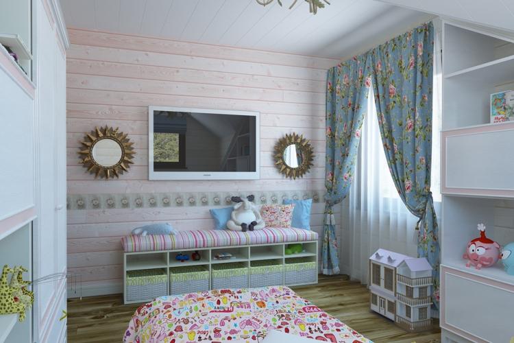 Прованс в интерьере детской комнаты