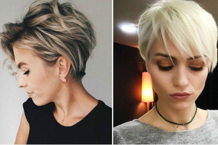 Плавные линии - Стрижка пикси на короткие волосы