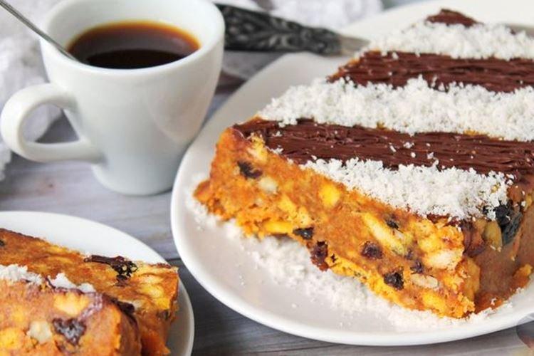  Морковный торт с печеньем без выпечки - рецепты