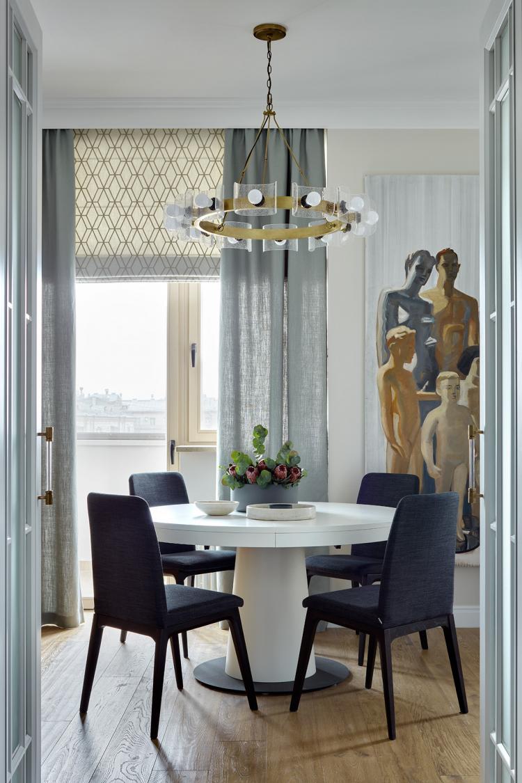 Трехкомнатная квартира в ЖК «Камелот», Хамовники - дизайн интерьера