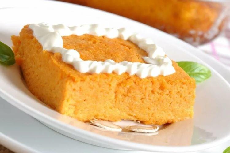 Творожная запеканка с тыквой в духовке - рецепты