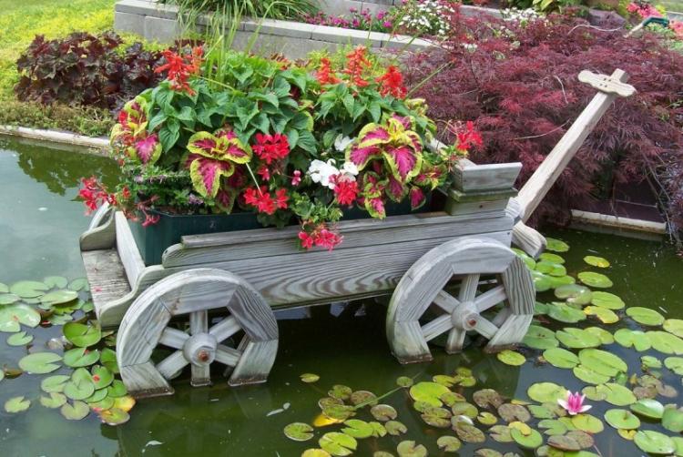 Стиль - Украшения для сада своими руками