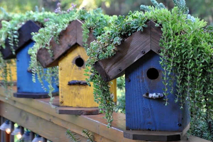 Скворечники и кормушки - Украшения для сада своими руками