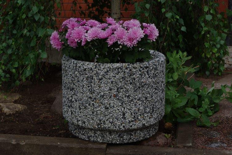 Уличные вазоны для цветов - фото