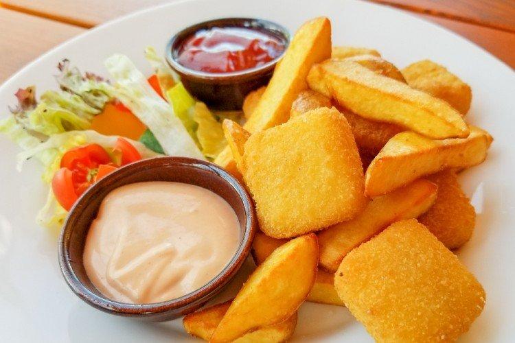 Сырные наггетсы - ужин на скорую руку рецепты из простых продуктов