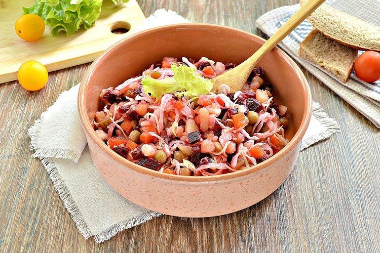 Винегрет Крестьянский - рецепты