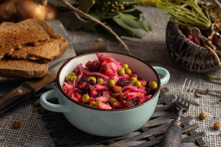 Винегрет с сельдью - рецепты