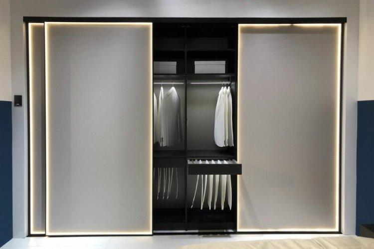 Подсветка - Встроенный шкаф-купе своими руками