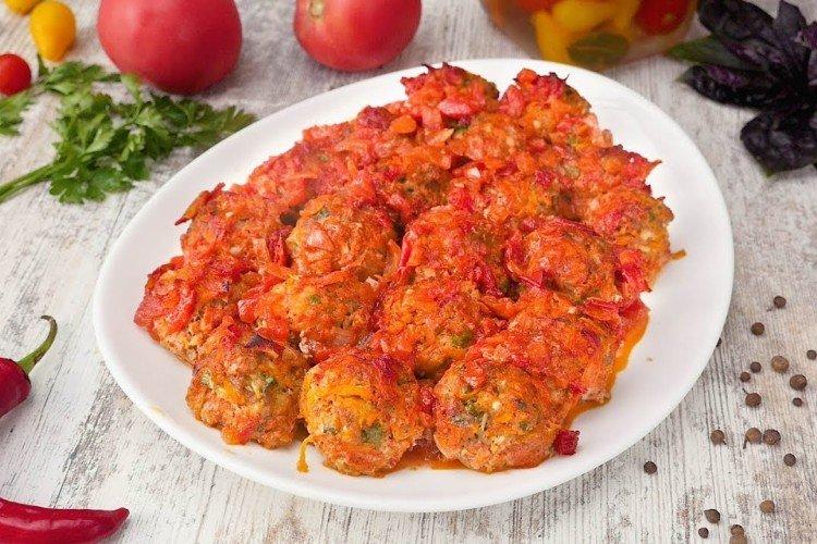 Тефтели с тыквой - Вторые блюда на каждый день рецепты