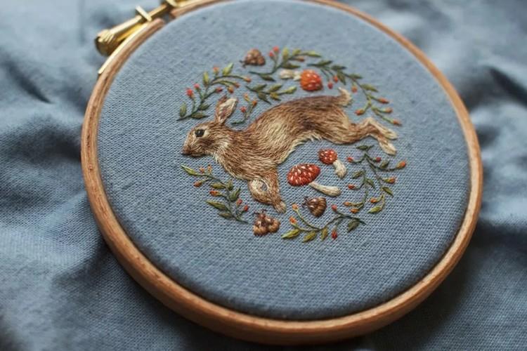 Вышивка гладью для начинающих (пошагово)