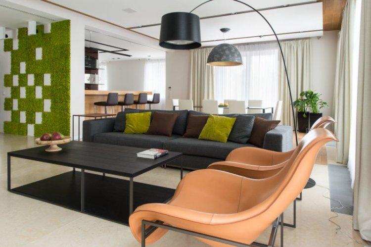 Современный стиль - Зеленый цвет в интерьере