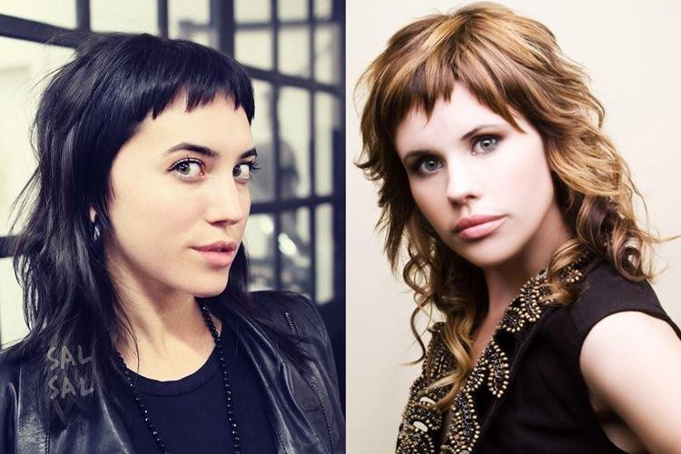 Каскад с короткой челкой - Модные женские стрижки 2020 на средние волосы