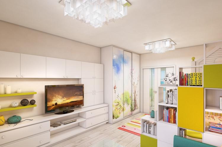 С чего начать зонирование - Как зонировать комнату для родителей и ребенка