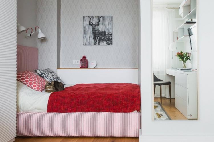 Зонирование однокомнатной квартиры - фото, идеи и способы