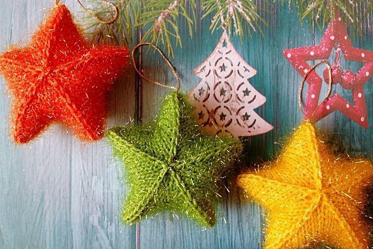 Звезда на елку своими руками - фото и идеи