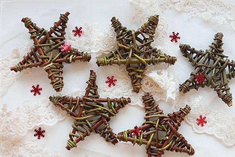 Звезда на елку своими руками - фото и идеи